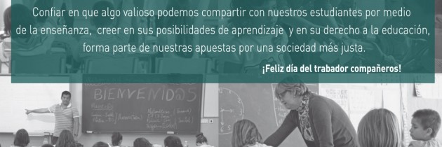 ¡Feliz día trabajadores!