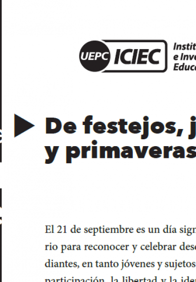 Cartilla de recursos: 21 de septiembre – De festejos, juventudes y primaveras