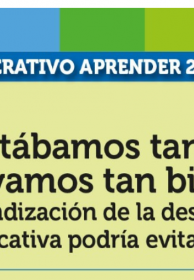 Aprender 2018 – La profundización de la desigualdad educativa podría evitarse.