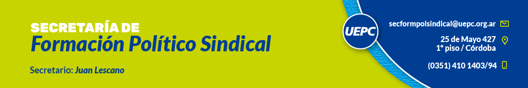 Secretaría de Formación Política Sindical