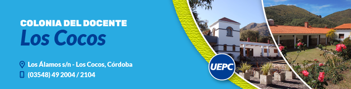 Turismo UEPC · Colonia Docente Los Cocos